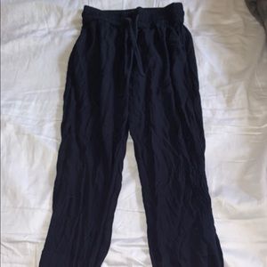 ARITZIA SUNDAY BEST NAVY JOGGERS